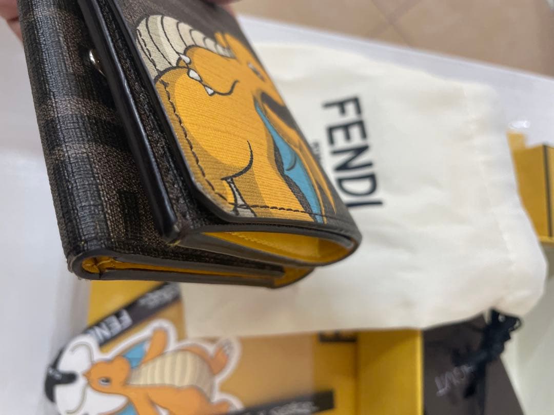 Fendi × Pokémon × fragment カイリュー財布