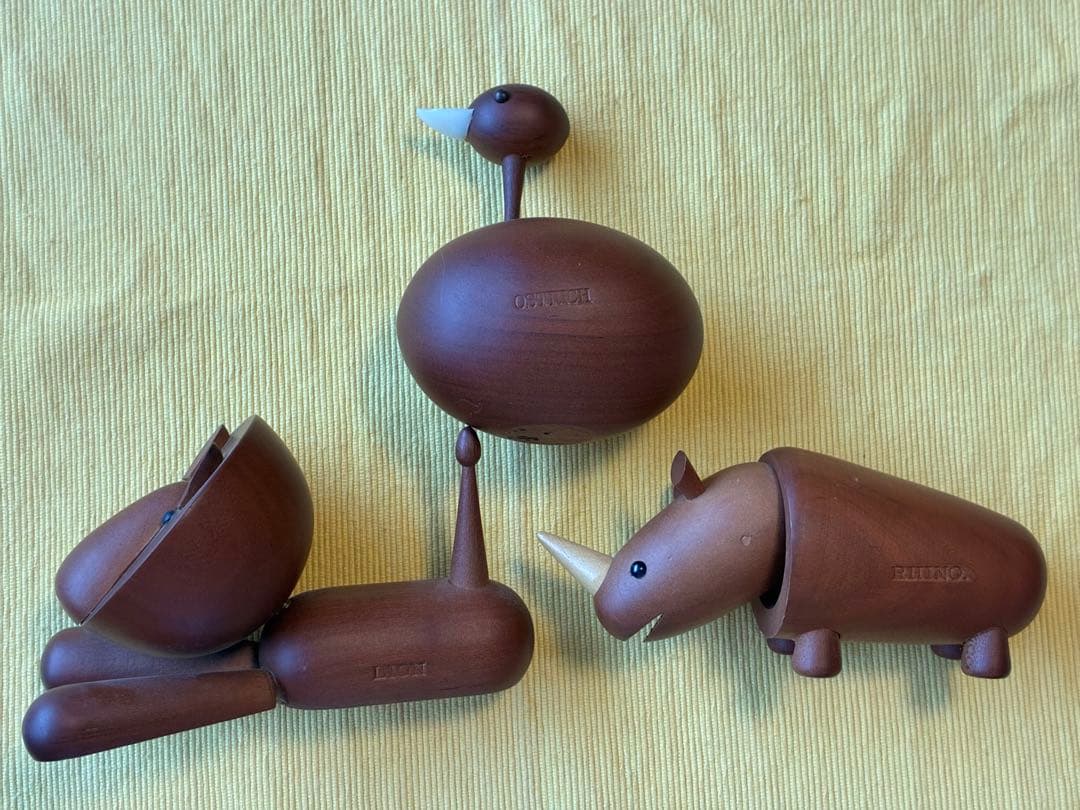 千趣会 ロイヤルペット 13種 木製玩具