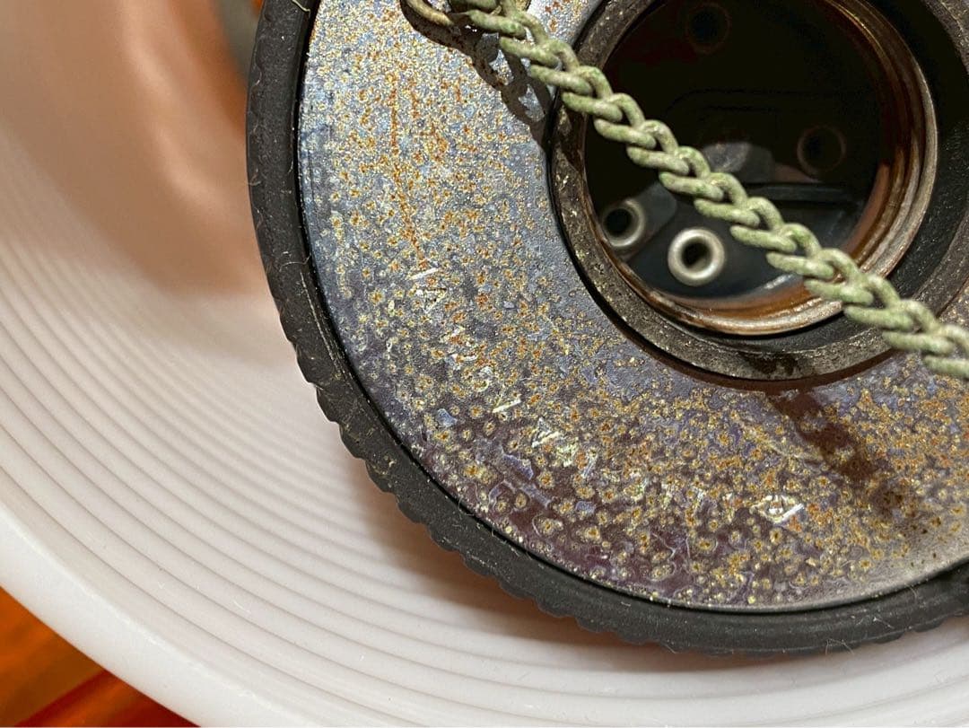 ペンダントライト レトロポップ 昭和レトロ 当時物 インテリア オレンジ