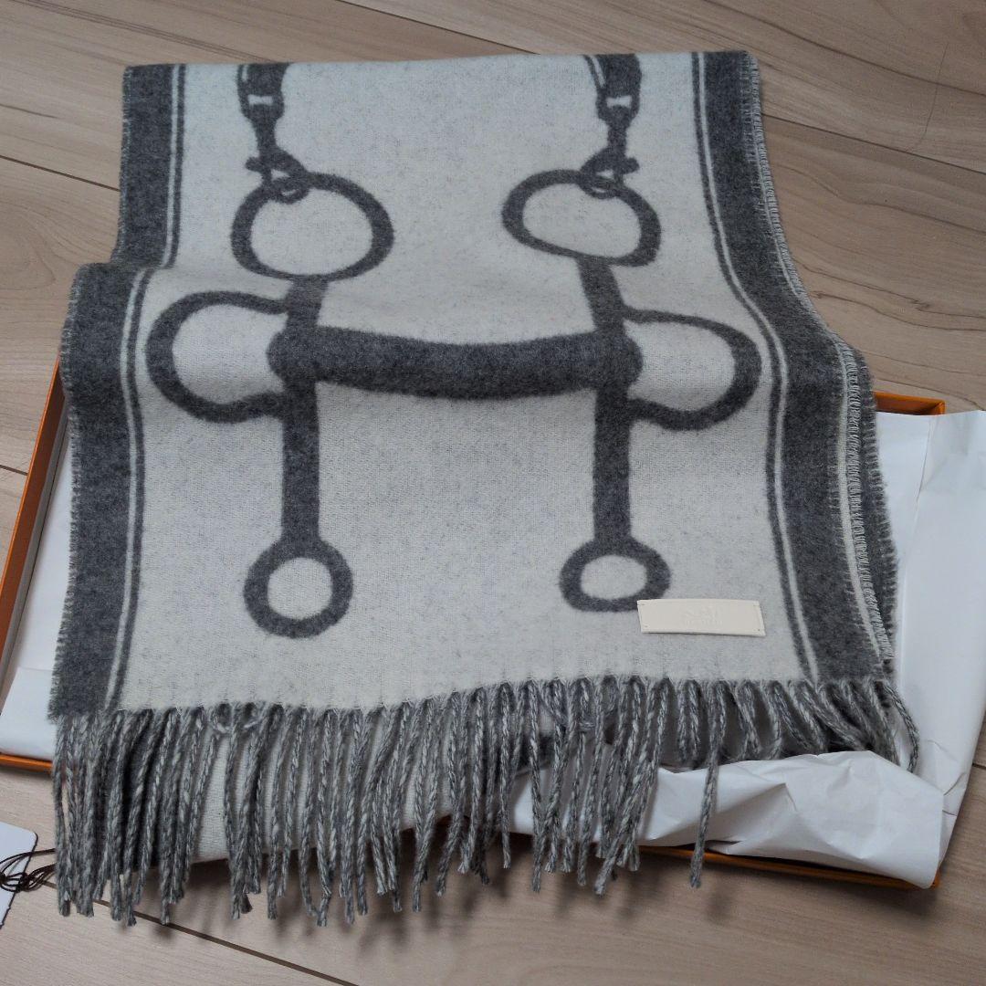 エルメス　カシミヤ　マフラー 《モール》　新品未使用