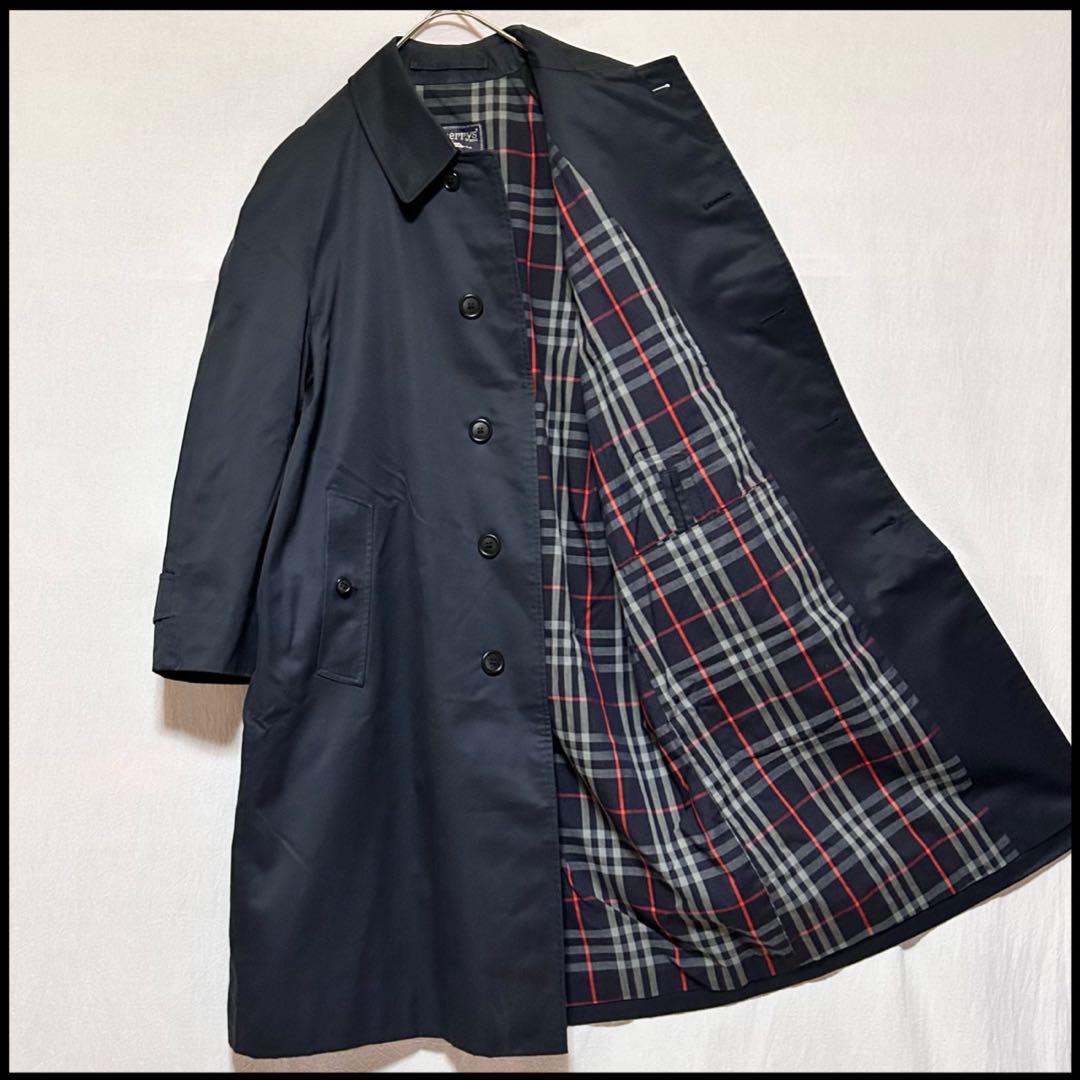美品 バーバリー トレンチコート ステンカラーコート メンズ コート アウター