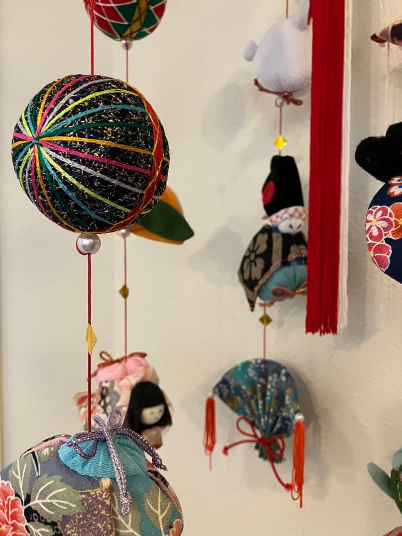 女の子の幸せ願う　さげもん、吊るし飾り、柳川さげもん、柳川まり