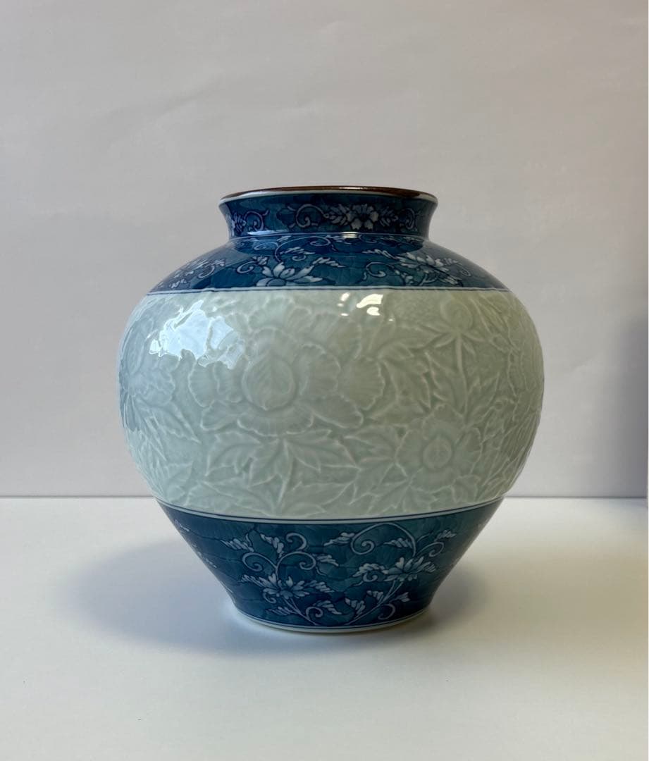 有田焼　花瓶　弥左エ門