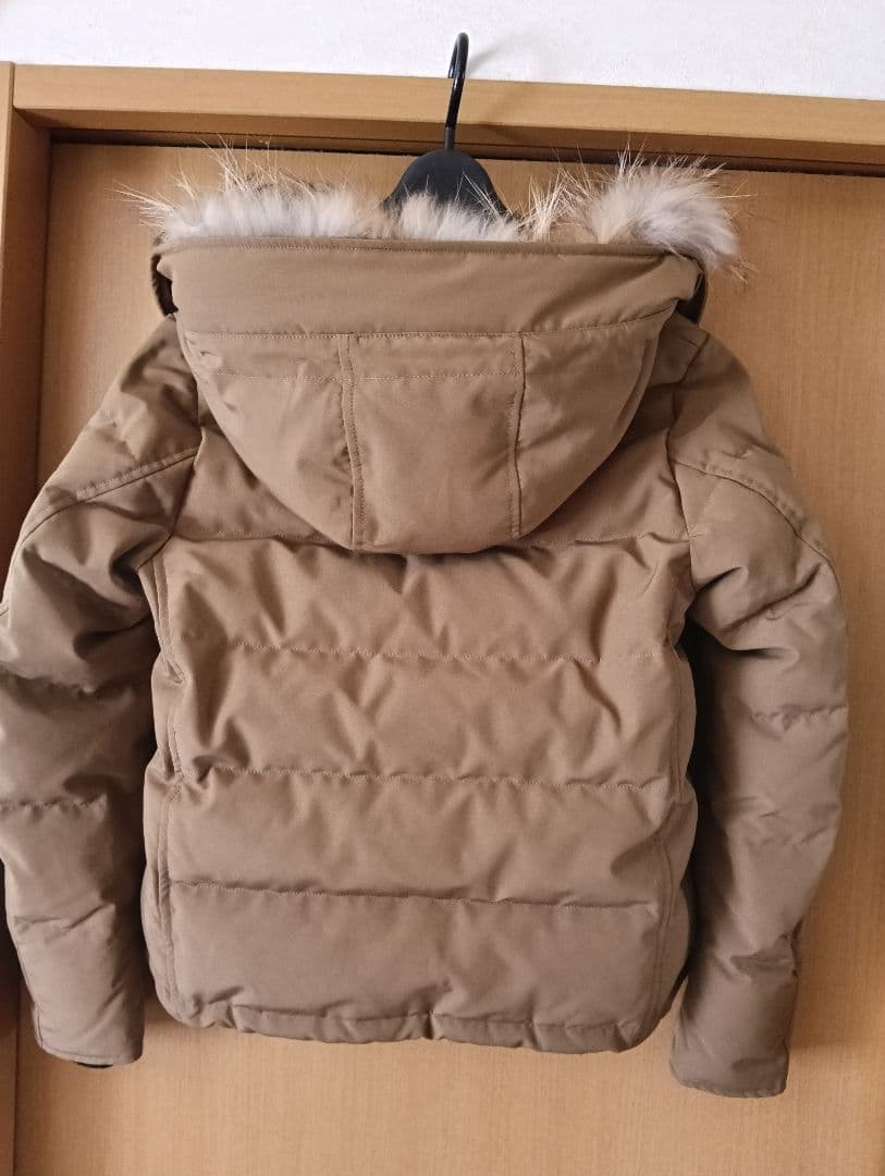 DANTONファー付きショートダウンジャケット…サイズ34