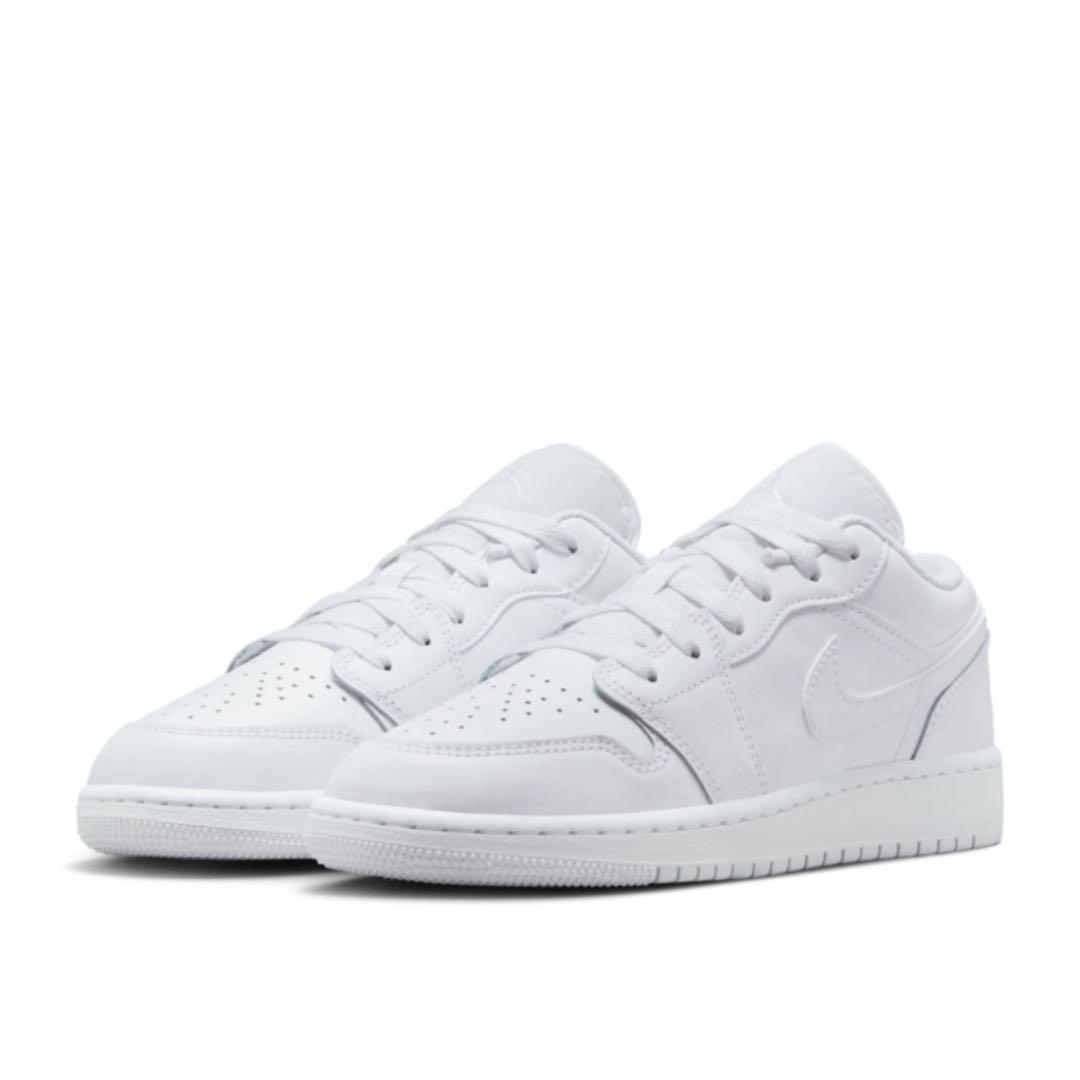 【新品24.5cm】NIKE｜エアジョーダン１LOW GS｜トリプルホワイト