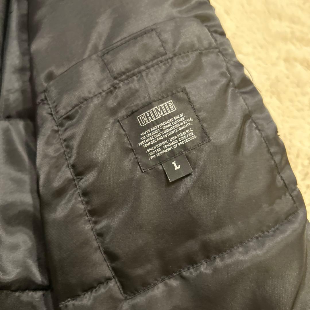 SCHOTT×CRIMIE 40クライミー N-2Bフライトジャケット黒ブラック