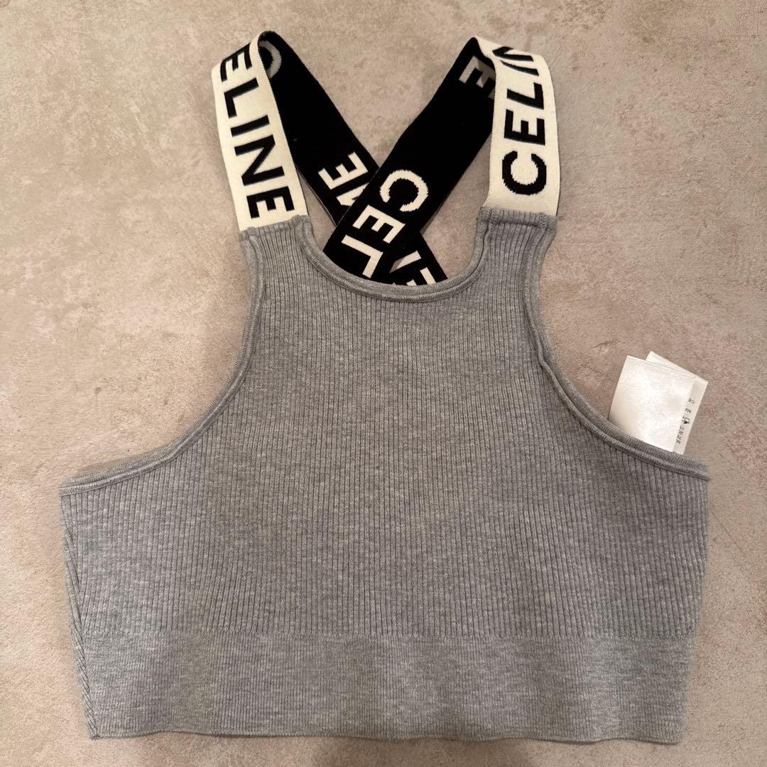 CELINE アスレチックニット ブラトップ タンク