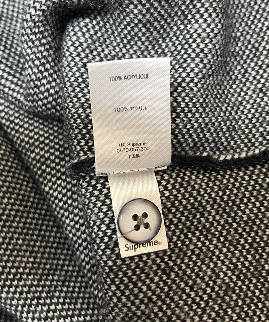 トップス Supreme Brushed Checkerboard Cardigan