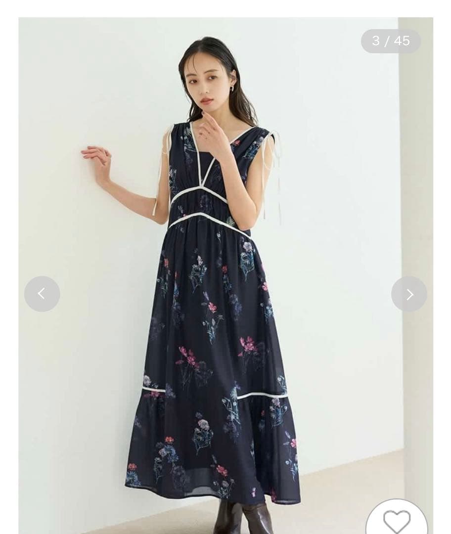 フラワードロストディティールワンピース SWFO254120