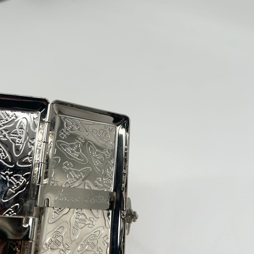 美品✨希少 ヴィヴィアンウエストウッド オーブ総柄 シルバー シガレットケース