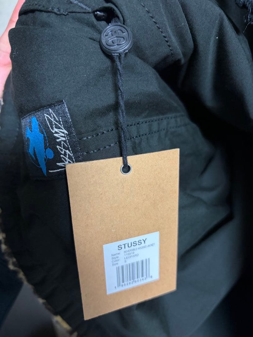 ジャケット・アウター S STUSSY REVERSIBLE HOODED JACKET