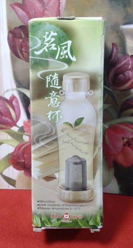 【未使用品❗️台湾製❗️】◆天仁茗茶◆軽量お茶の葉専用マグボトル水筒 580cc