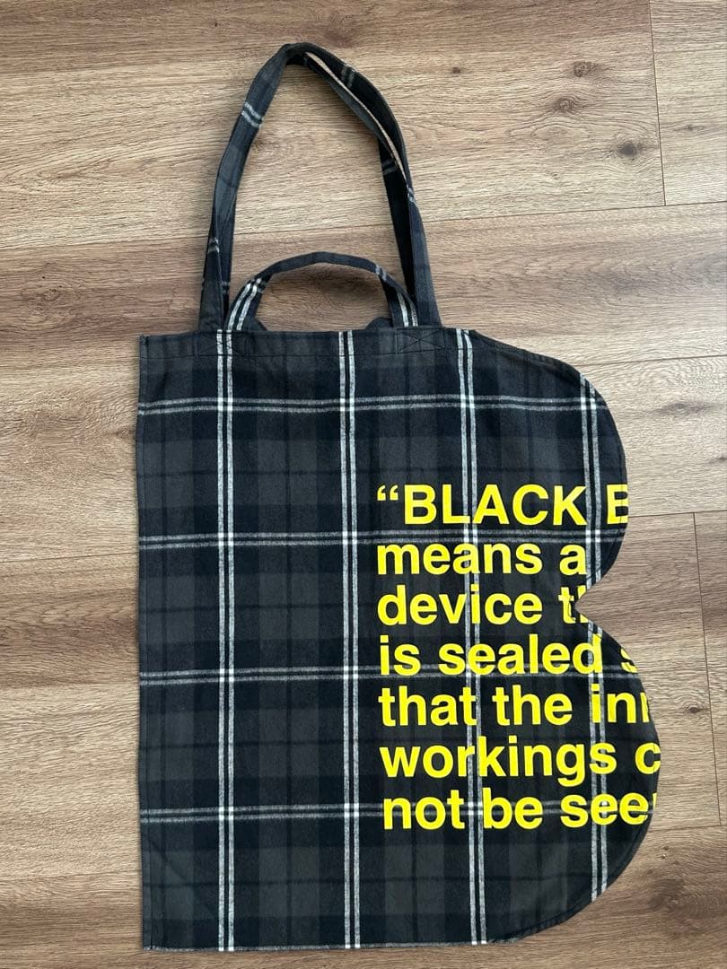 BLACX BOX × a machine original tote bag