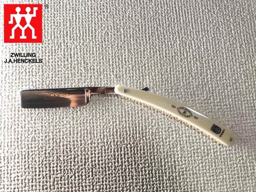 J.A. HENCKELS 剃刀 ストレートレザー ドイツ製 ケース付