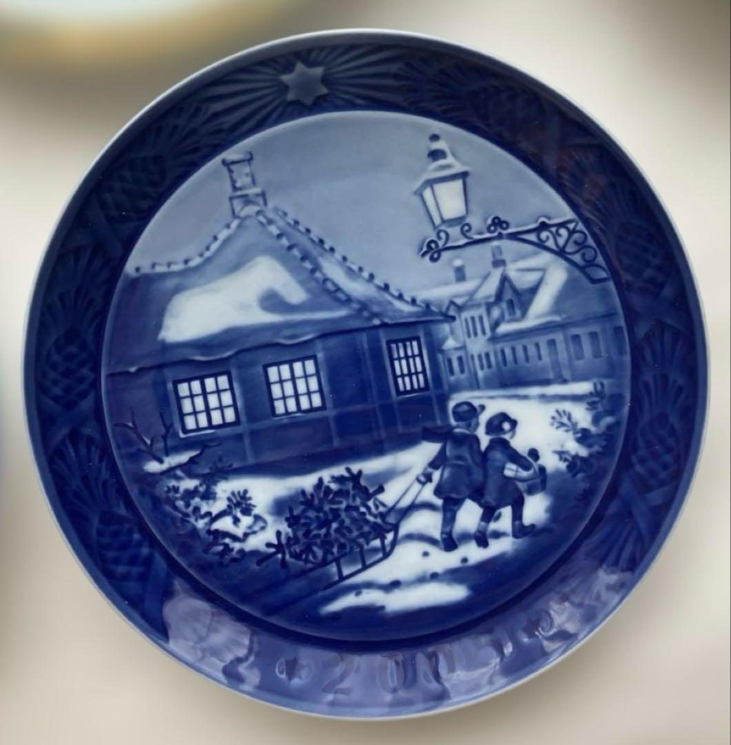 ロイヤルコペンハーゲンイヤープレートセット