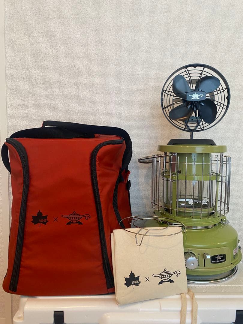 LOGOS×SENGOKU ALADDIN ガスストーブ＆ストーブファン＆ケース