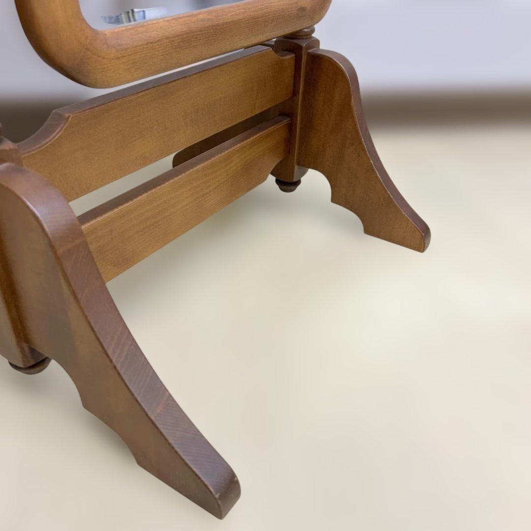 Karimoku　カリモク家具　姿見鏡　スタンドミラー　アンティーク調