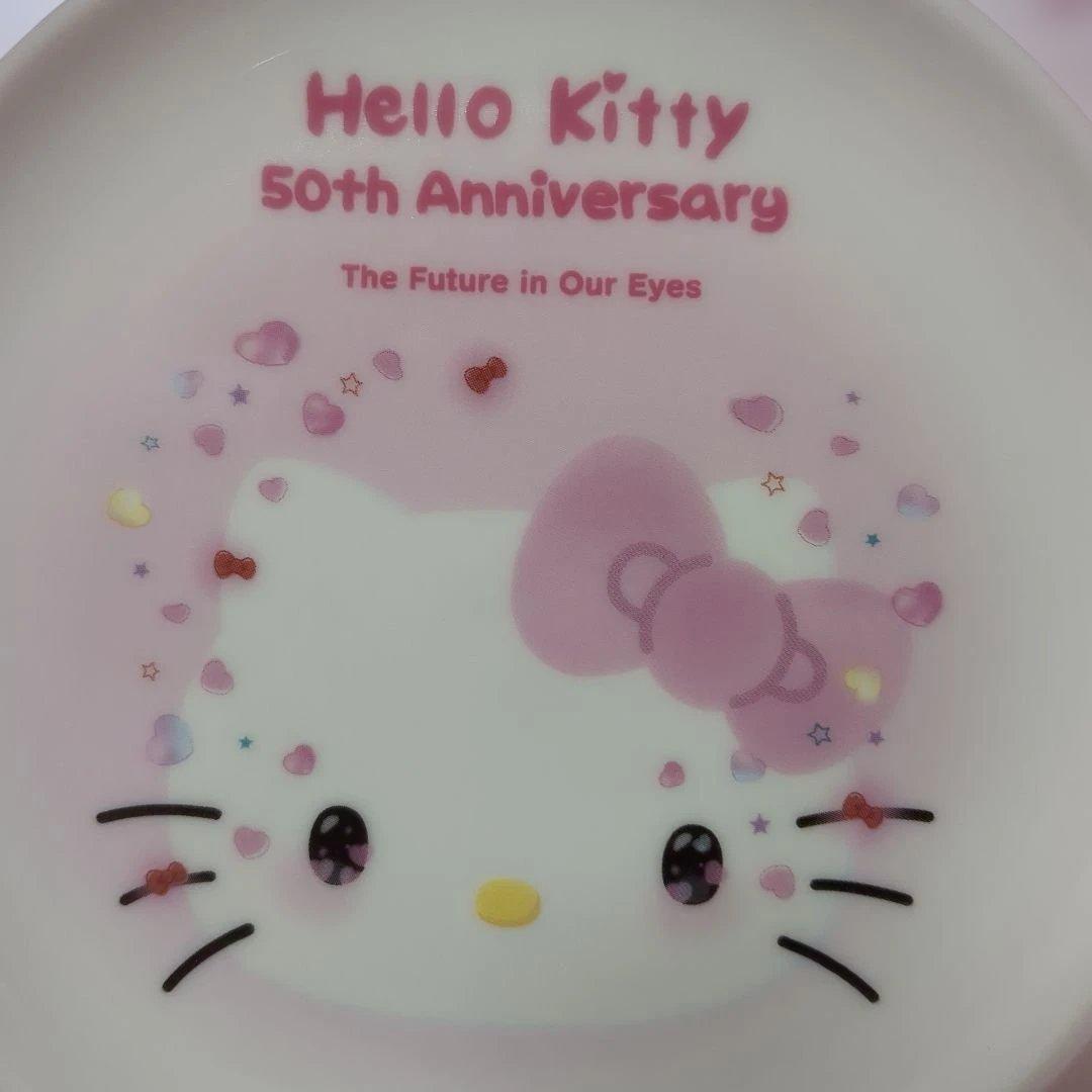 サンリオ　ハローキティ　50周年　皿　プレート