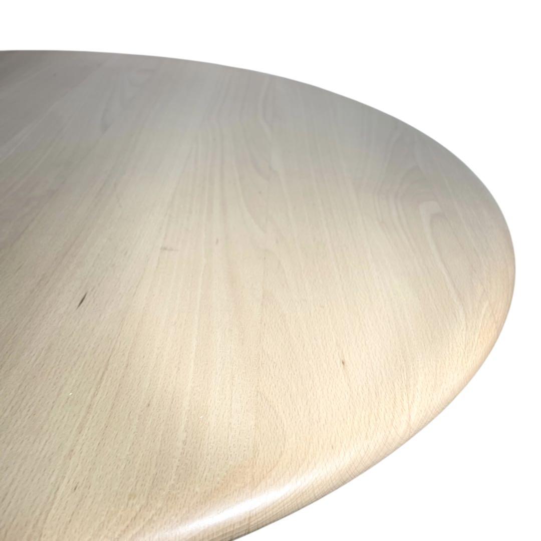 HR501 【美品良好】 HIDA 飛騨産業　円卓　侭（ジン）　ダイニング