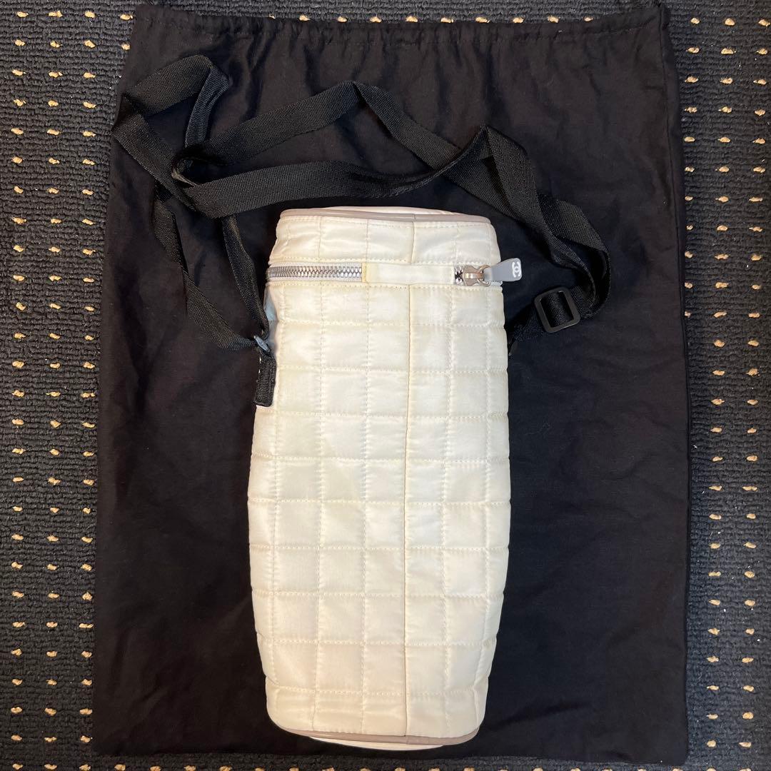 【希少】CHANEL シャネル スポーツライン ココマーク 筒型 水筒ケース