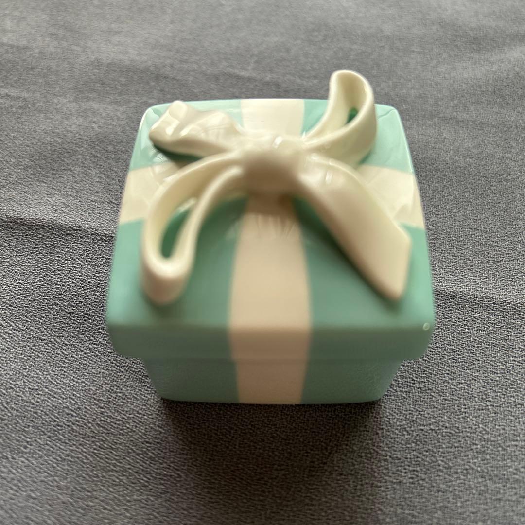 ティファニー✨美品✨ミニブルーボウボックス