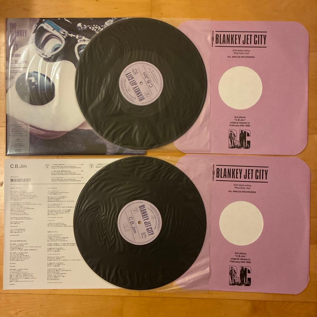 Blankey Jet City / C.B Jim, BANG! レコード2枚