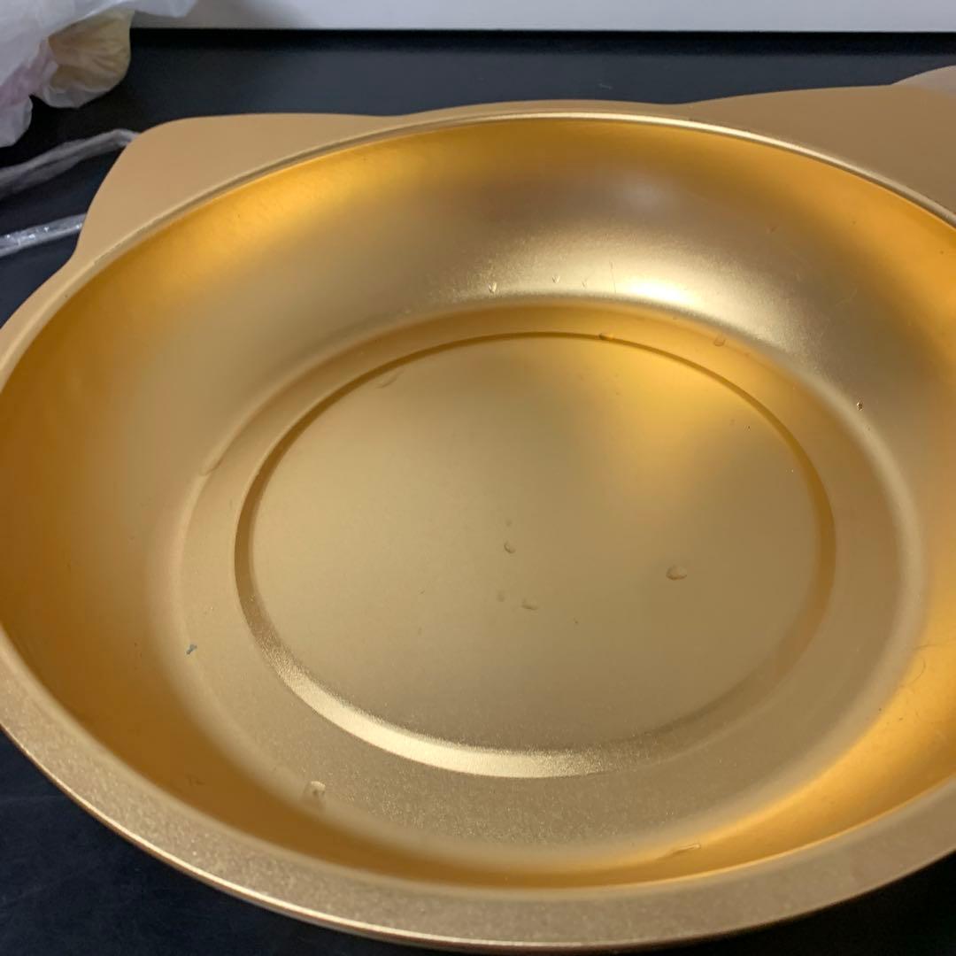 【中古】ゴールド 木製の蓋付き18-417