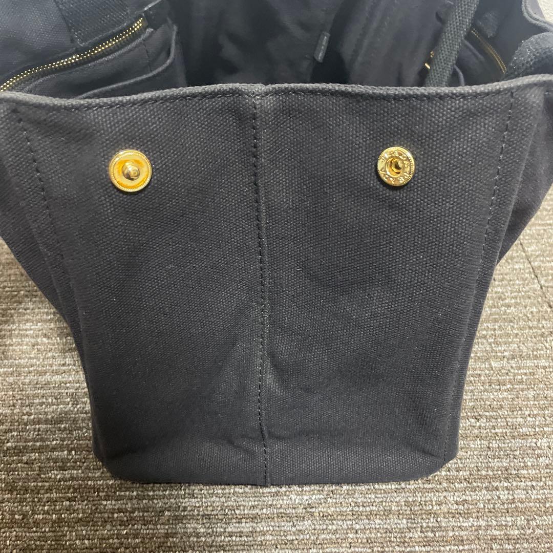 PRADA ブラック 黒 カナパ M