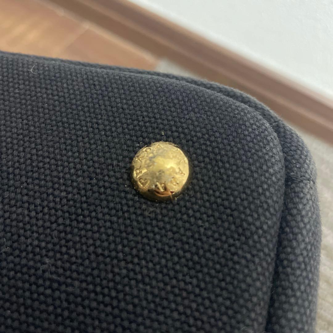 PRADA ブラック 黒 カナパ M