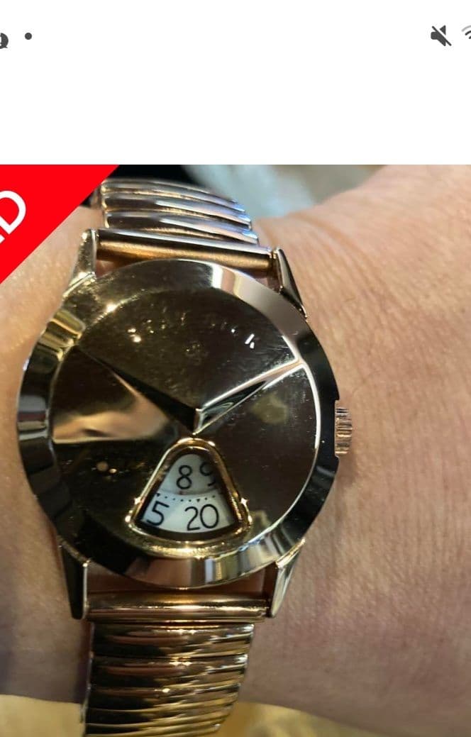 STAYSICK ゴールド 時計 ジャンプアワーモデル ピンクゴールド 鉄仮面