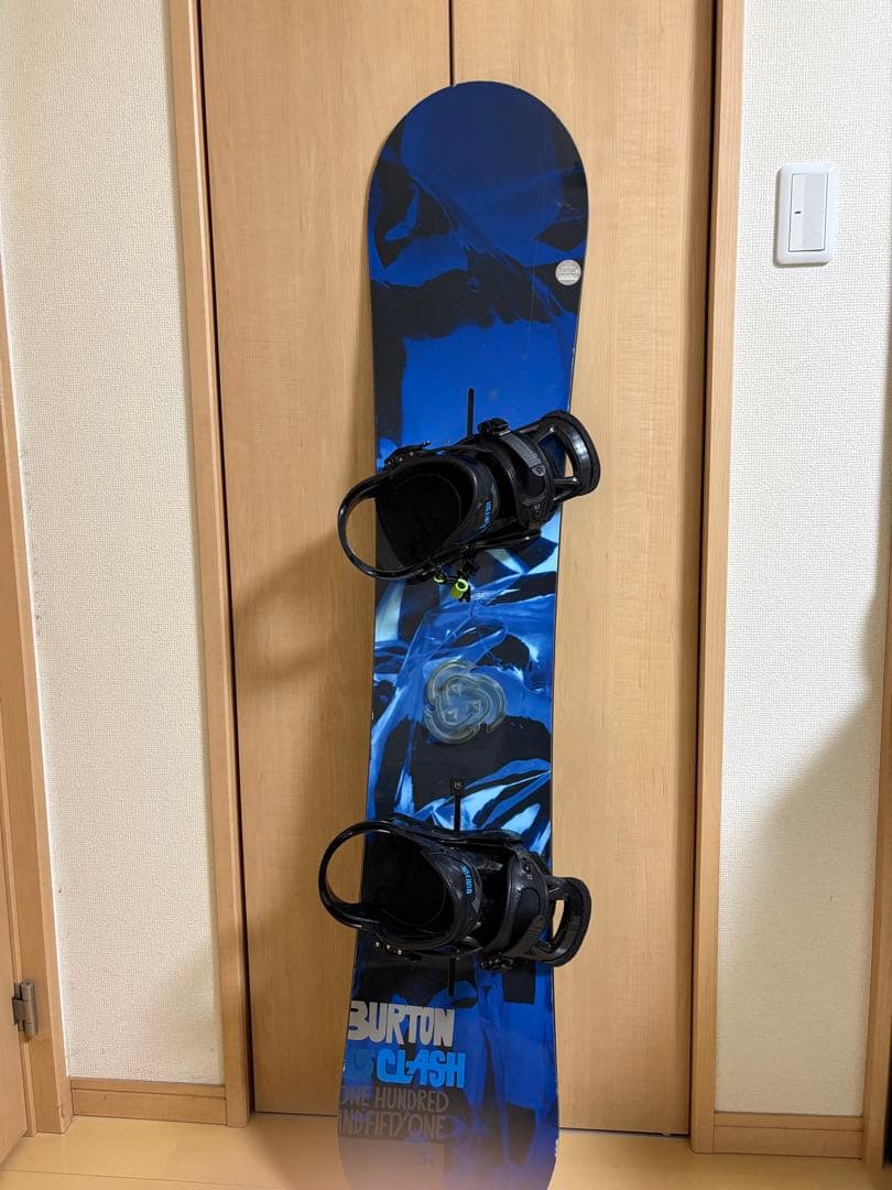 BURTONスノーボード3点セット （板、バイン、ケース）値段交渉⭕️