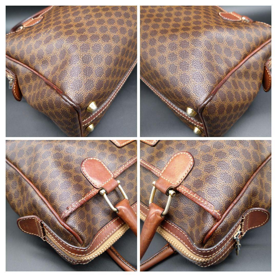 CELINE M06 ミニボストンバッグ マカダム ハンドバック セリーヌ