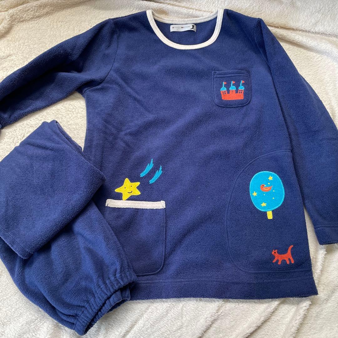 マタノアツコ　長袖　フリースパジャマ