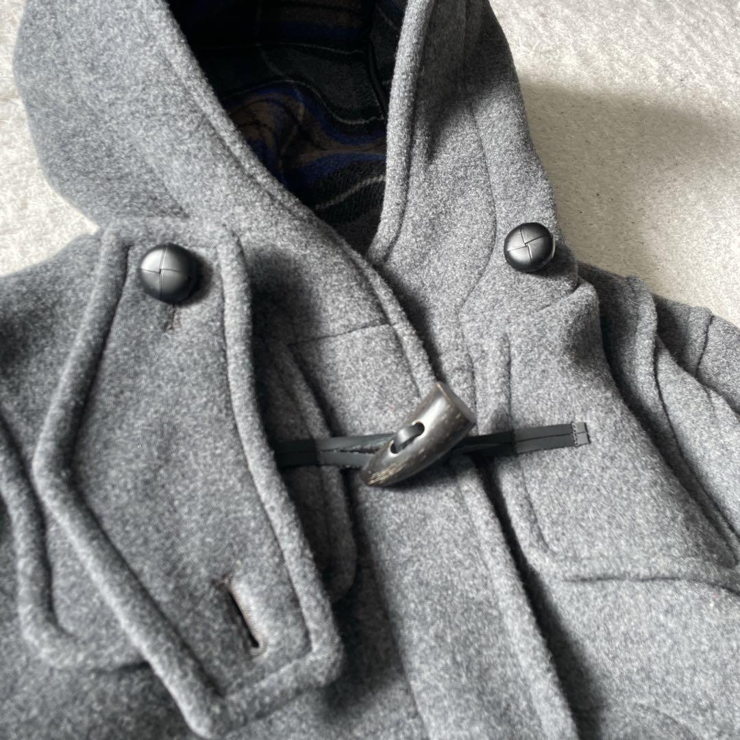 美品　現行　ロンドントラディション　ダッフルコート　グレー　40