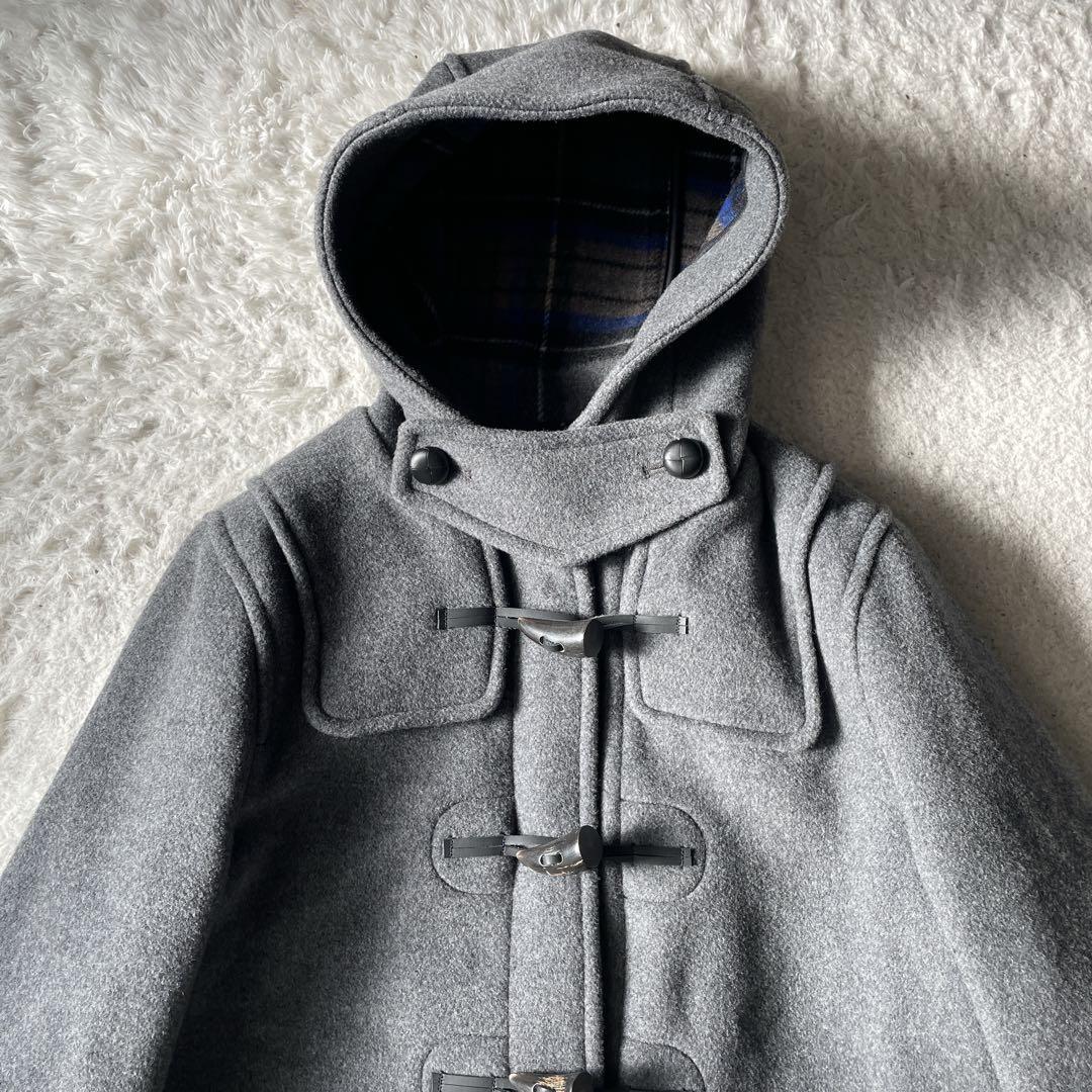 美品　現行　ロンドントラディション　ダッフルコート　グレー　40