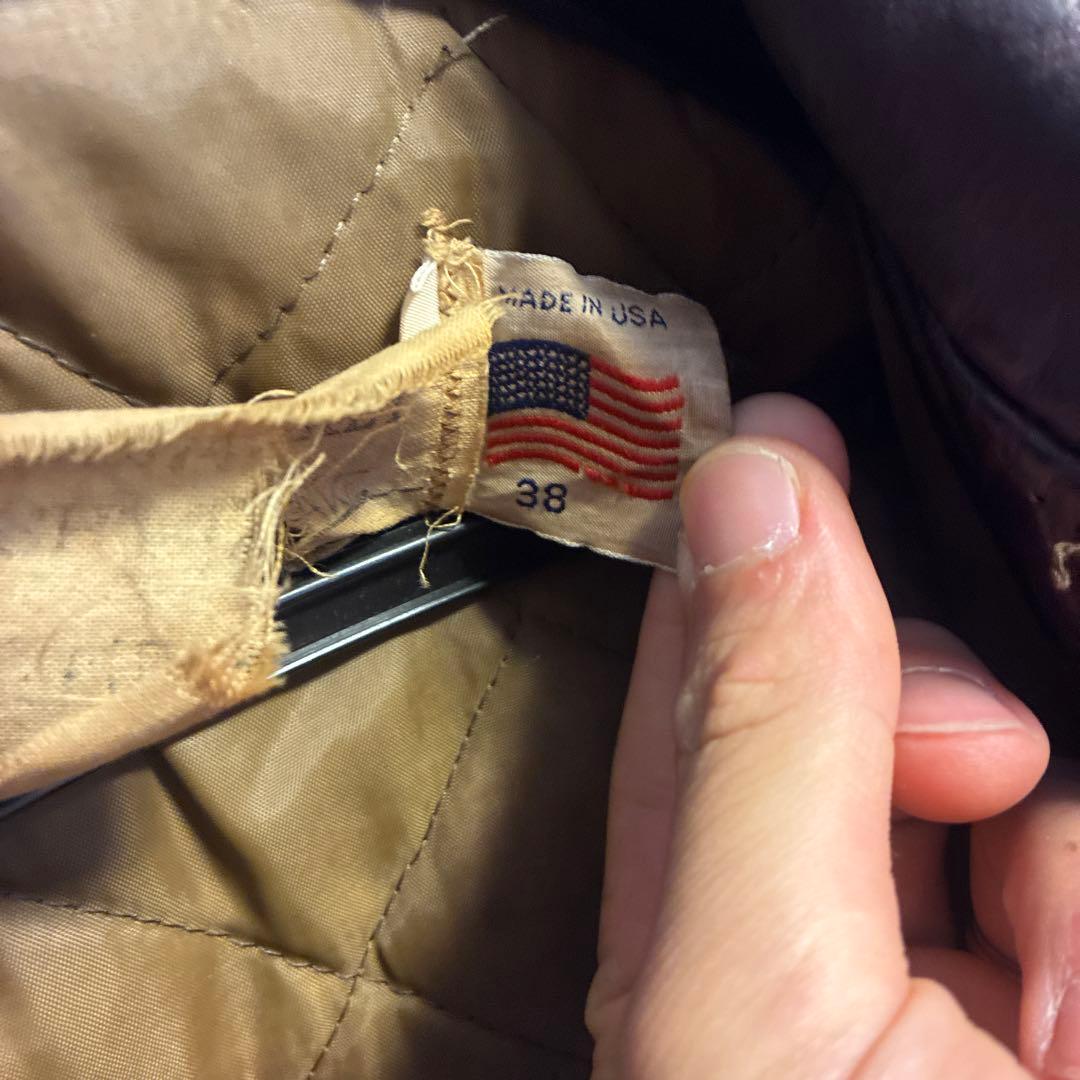 k*9様 schott フライトジャケット サイズ38