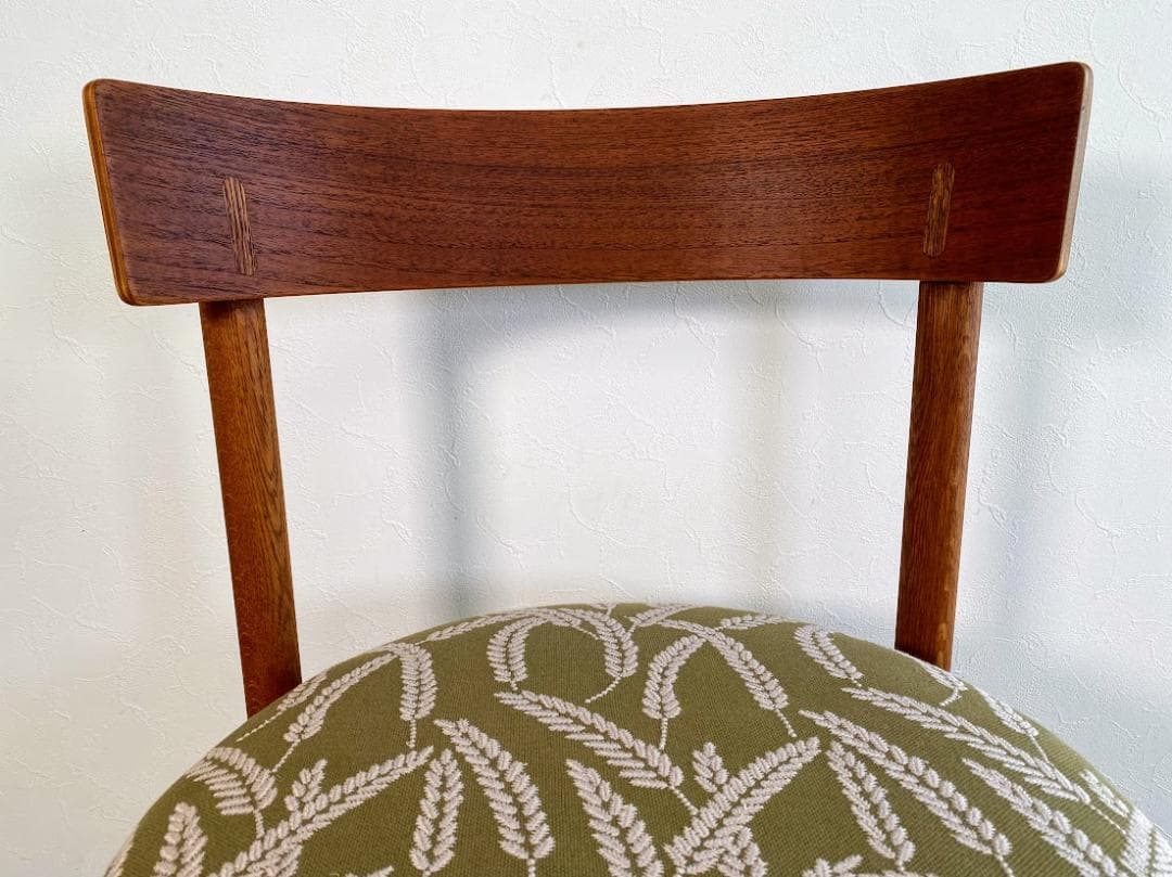 最終 希少 70s 山口木材工芸 チーク×オーク ヴィンテージチェア 仕上済 ①