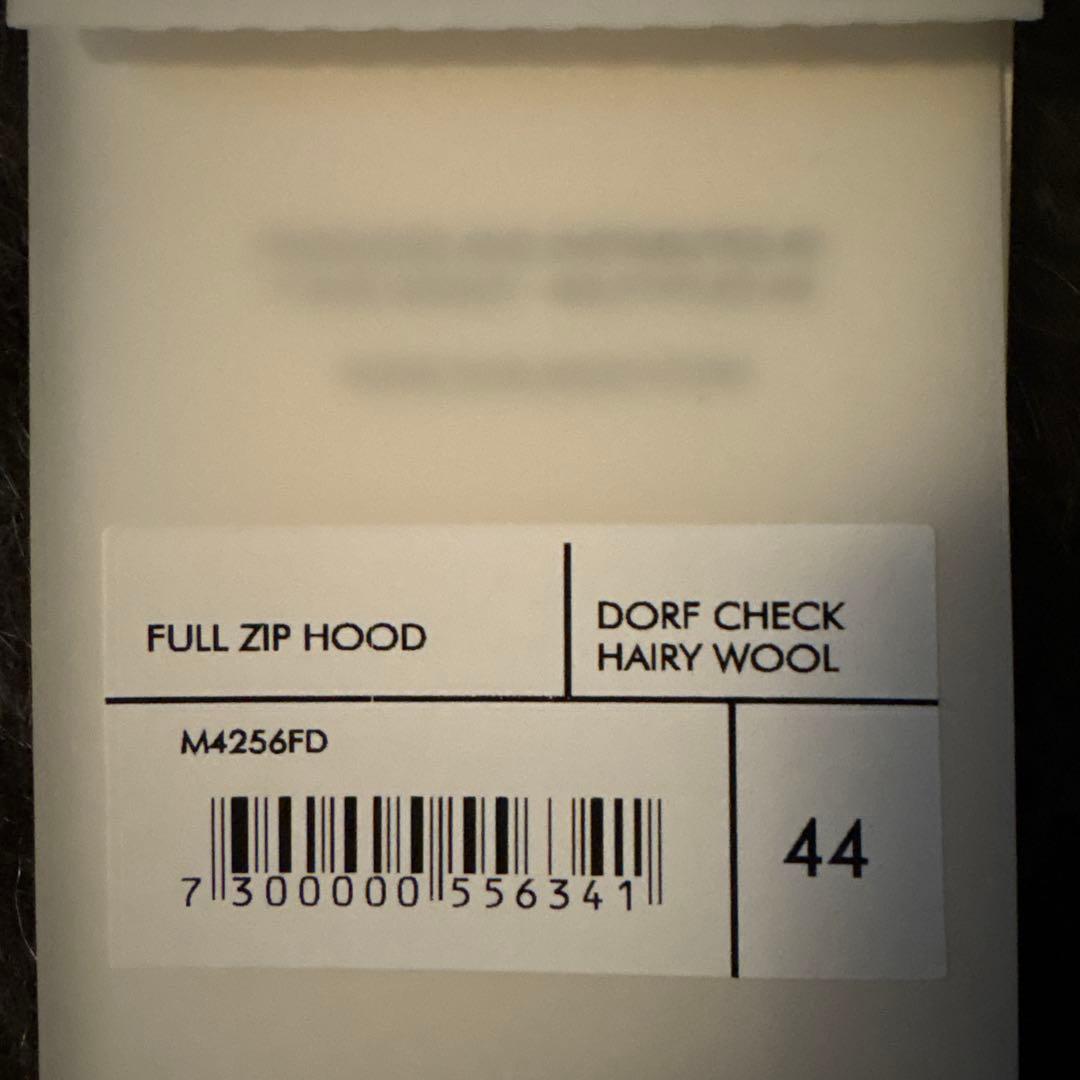 【森野光】OUR LEGACY 25AW FULL ZIP HOOD 44