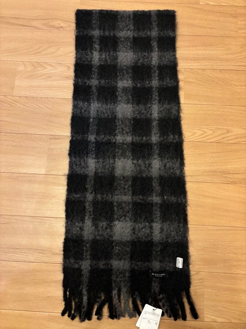 BLACK LABEL CRESTBRIDGE モヘヤシャギーマフラー　未使用