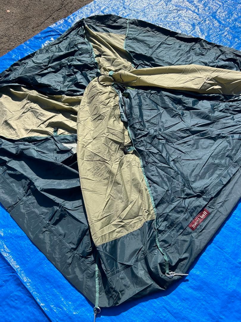 【美品】モンベル ムーンライトテントV アイボリー ５型