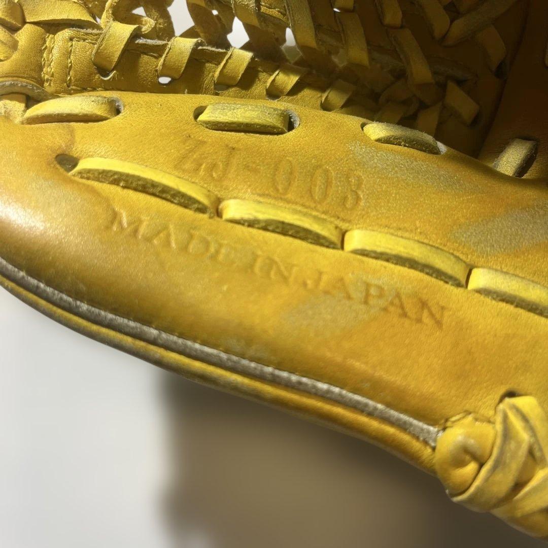 Zeems 少年硬式グローブ イエロー