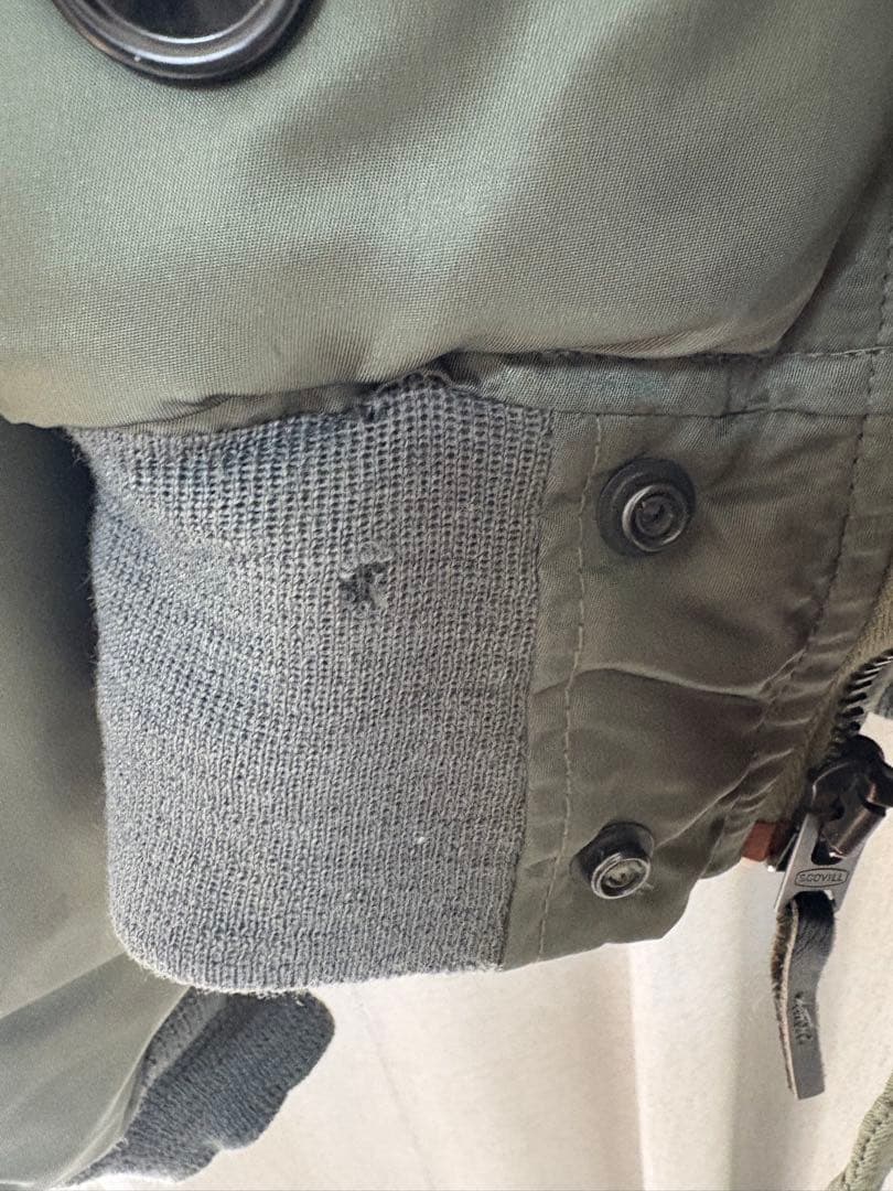 米軍 官給品 USAF N-2Bフライトジャケット 実物 1976年 ALPHA