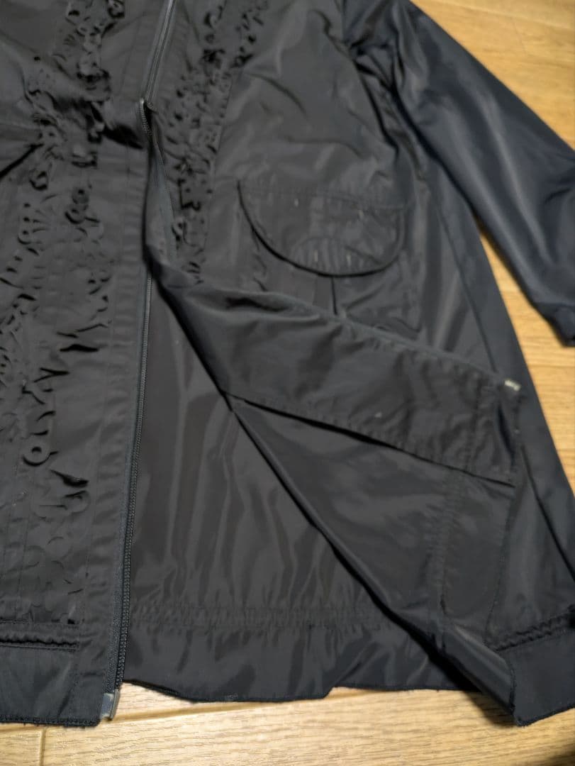 専用　最終値下げ！アルベロベロ♥️ぶたさんのポケットが可愛い!黒ロングコート