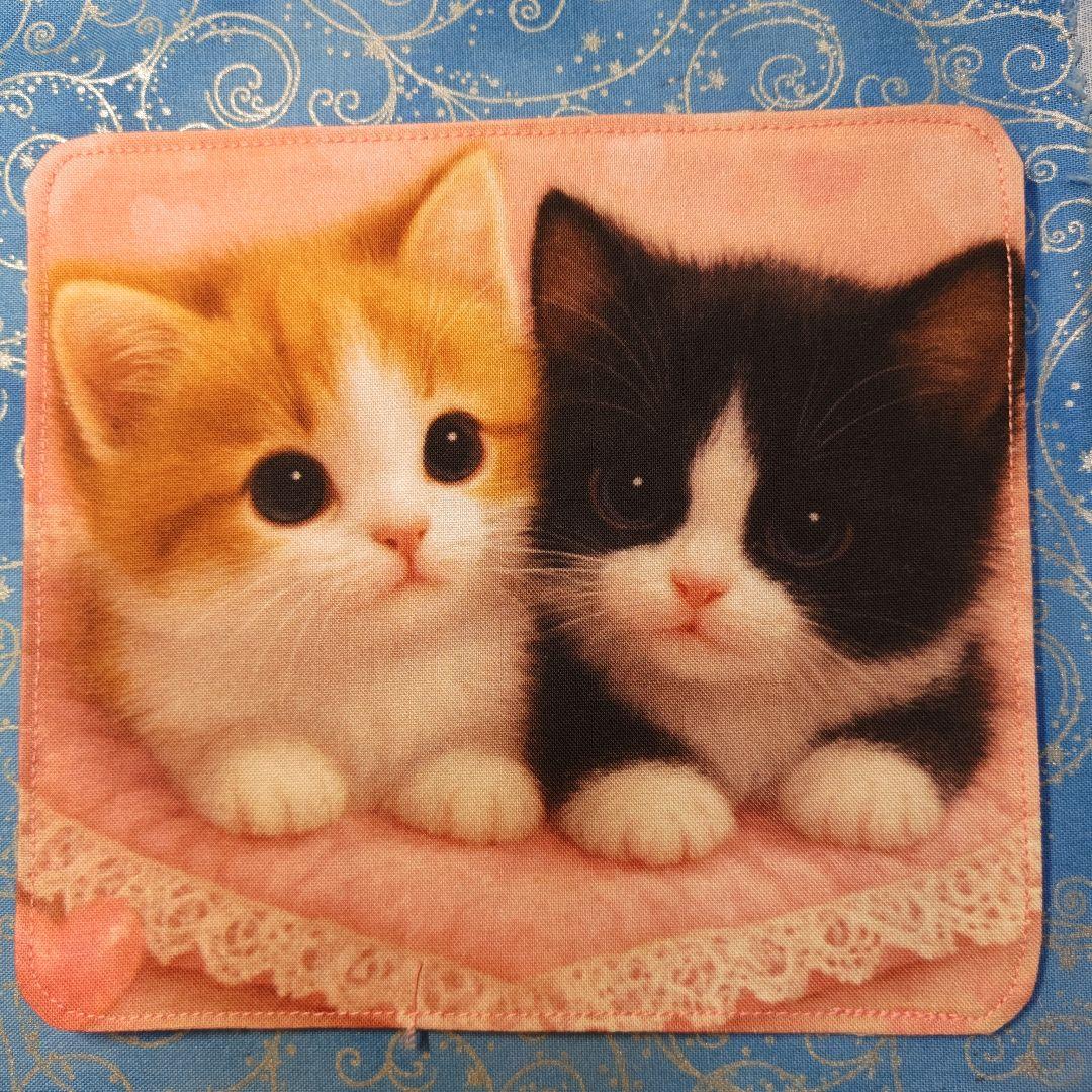 マーブル☆　ハンカチ　ワンにゃん柄　21枚