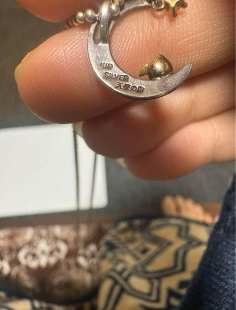 断捨離　シルバーと真珠のネックレス　指輪