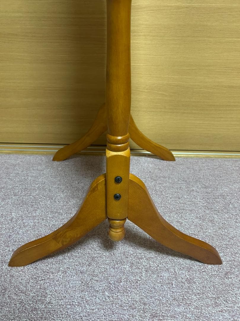 アンティーク　クラシック　オーバル型　木製　姿見　全身鏡　スタンドミラー