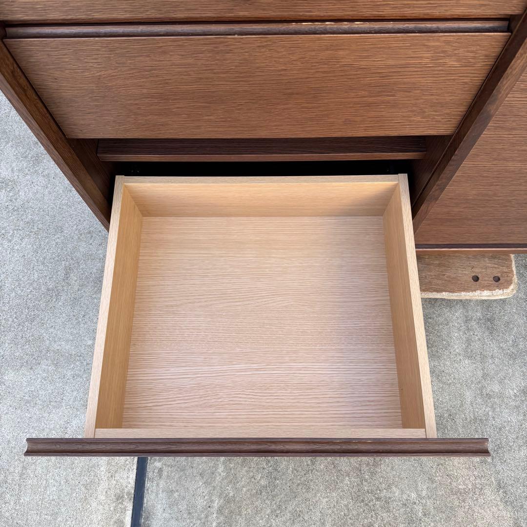 美品 カリモク ET4415 キッチンボード ウォールナット 購入価格38万