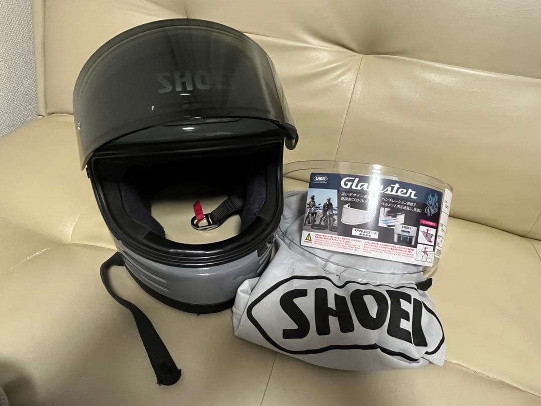 SHOEI グラムスター　パサルトグレー　中古