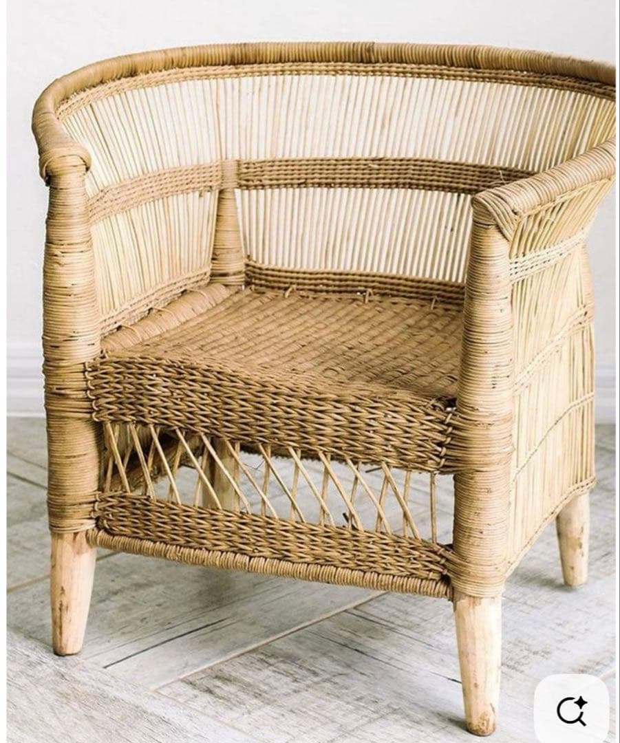 素敵　バンブーチェア　ラタンチェア