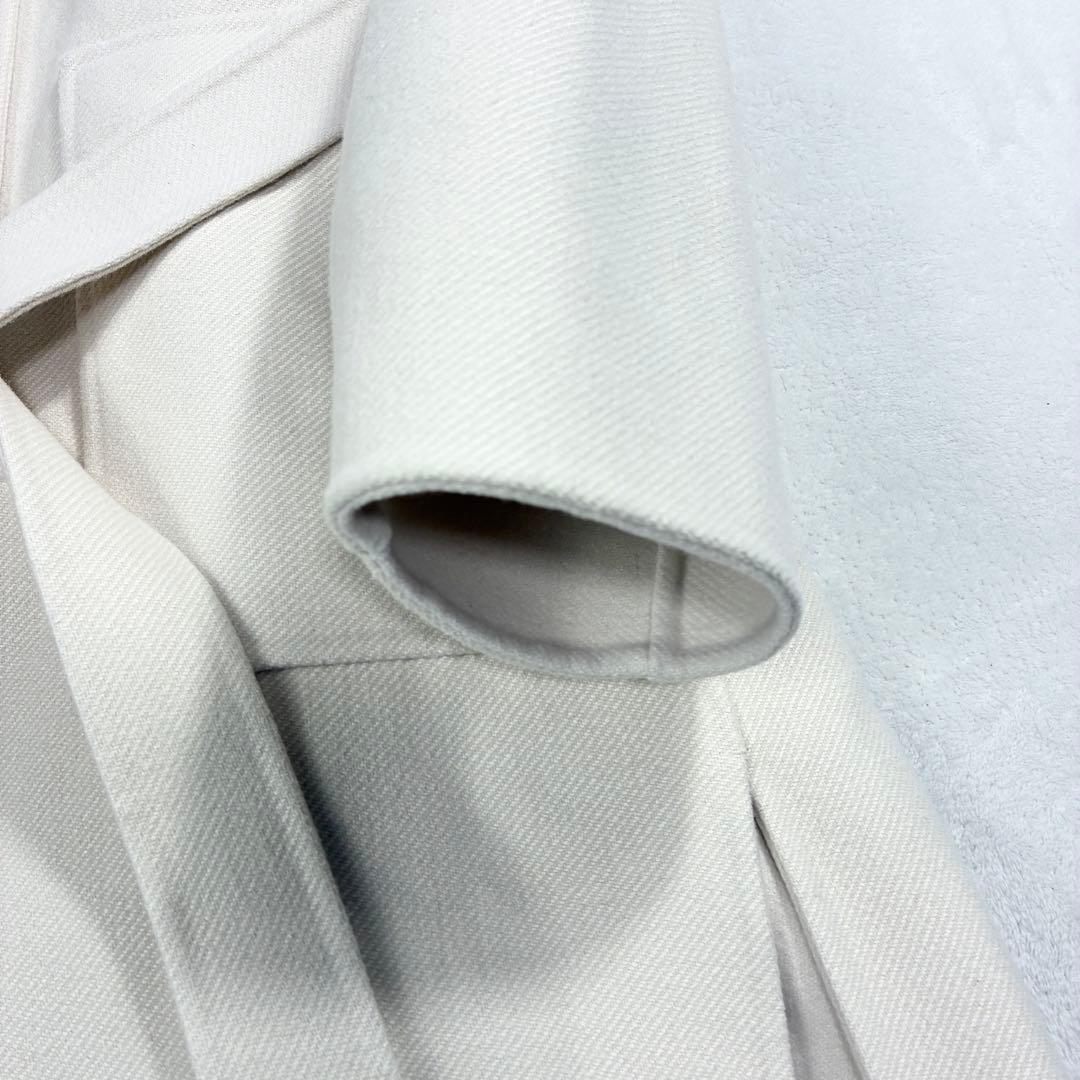 d*d様 最終価格✨極美品✨ドゥロワー リバーシブル ウール×シルク ベルト コ